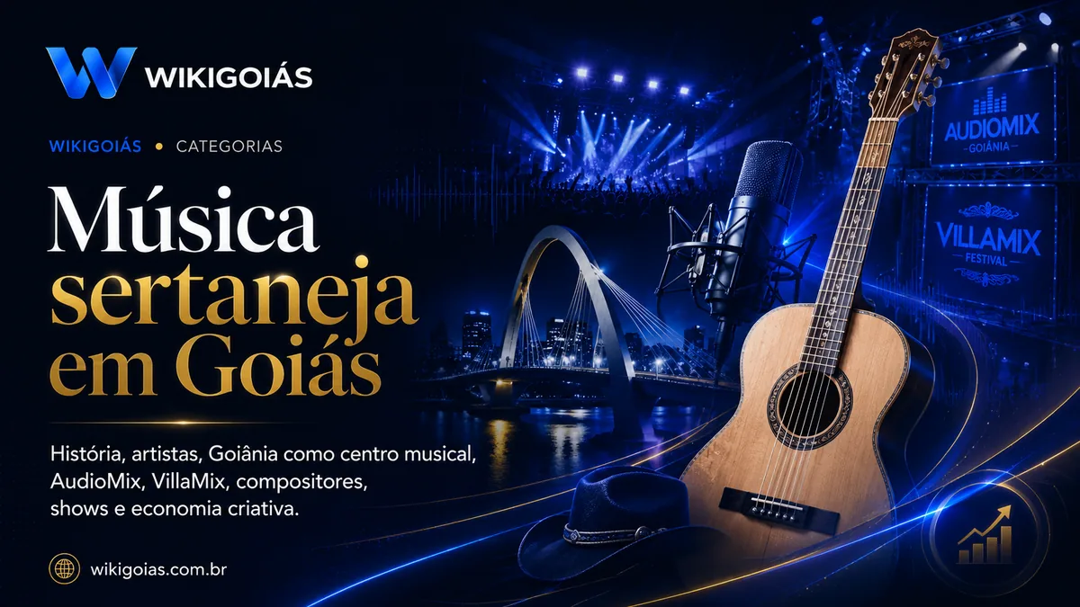 Música sertaneja em Goiás: artistas, Goiânia, shows, compositores e economia criativa no WikiGoiás