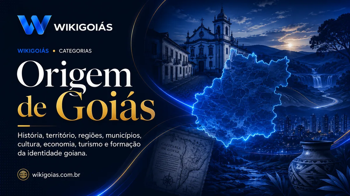Origem de Goiás: história, território, cultura, municípios e identidade goiana no WikiGoiás