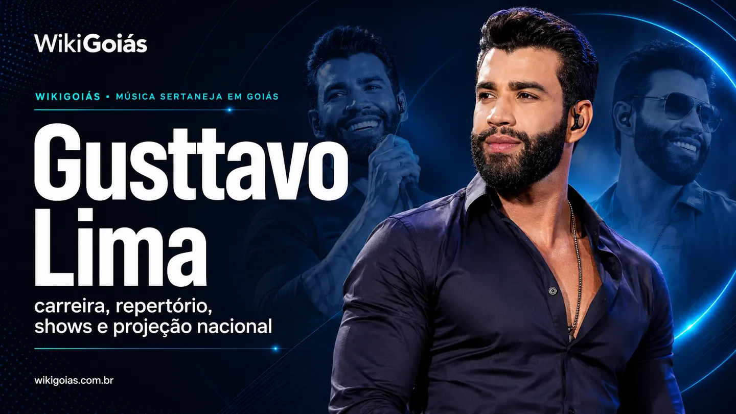 Gusttavo Lima no acervo de música sertaneja do WikiGoiás