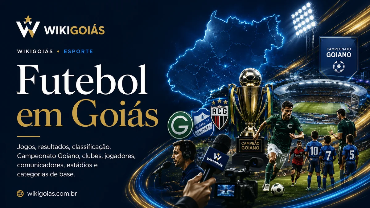 Futebol em Goiás: clubes, Campeonato Goiano, jogadores, estádios e comunicação esportiva