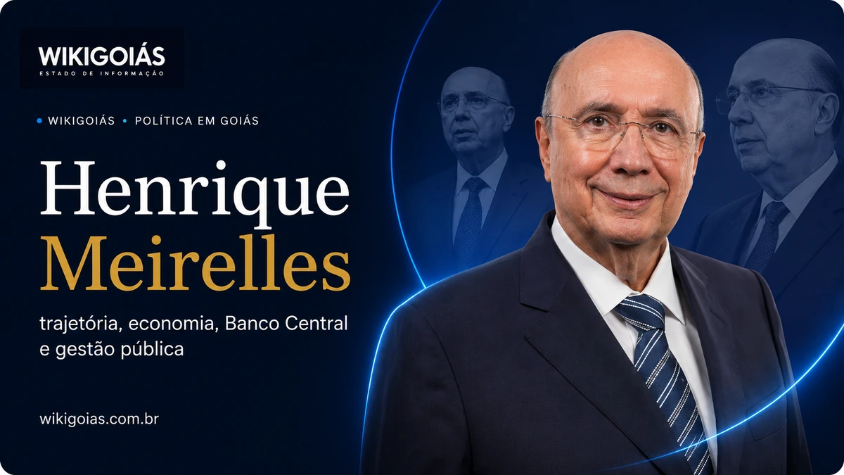 Henrique Meirelles — político e economista nascido em Anápolis