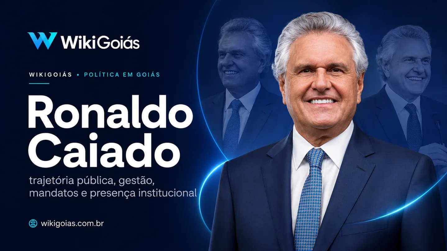 Ronaldo Caiado — político nascido em Anápolis