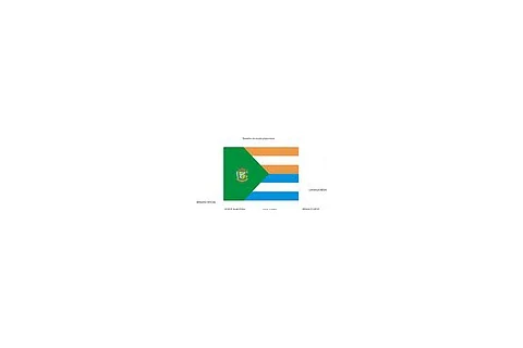 Bandeira de Aparecida do Rio Doce, Goiás
