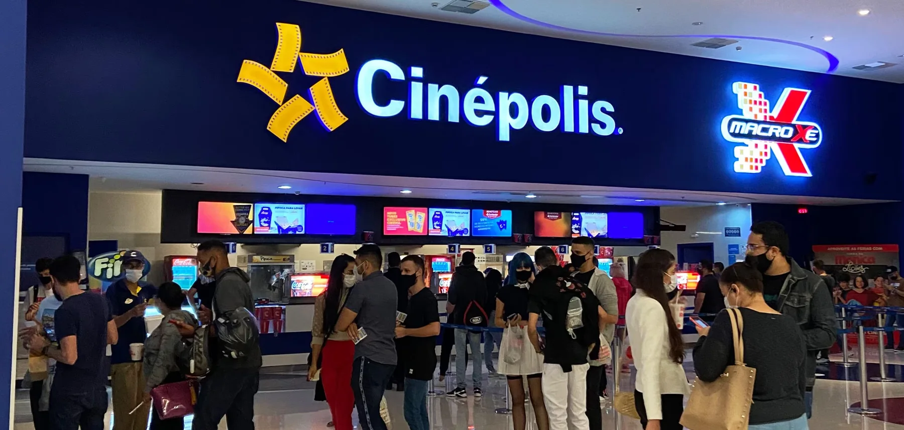 Cinema do Shopping Cerrado em Goiânia