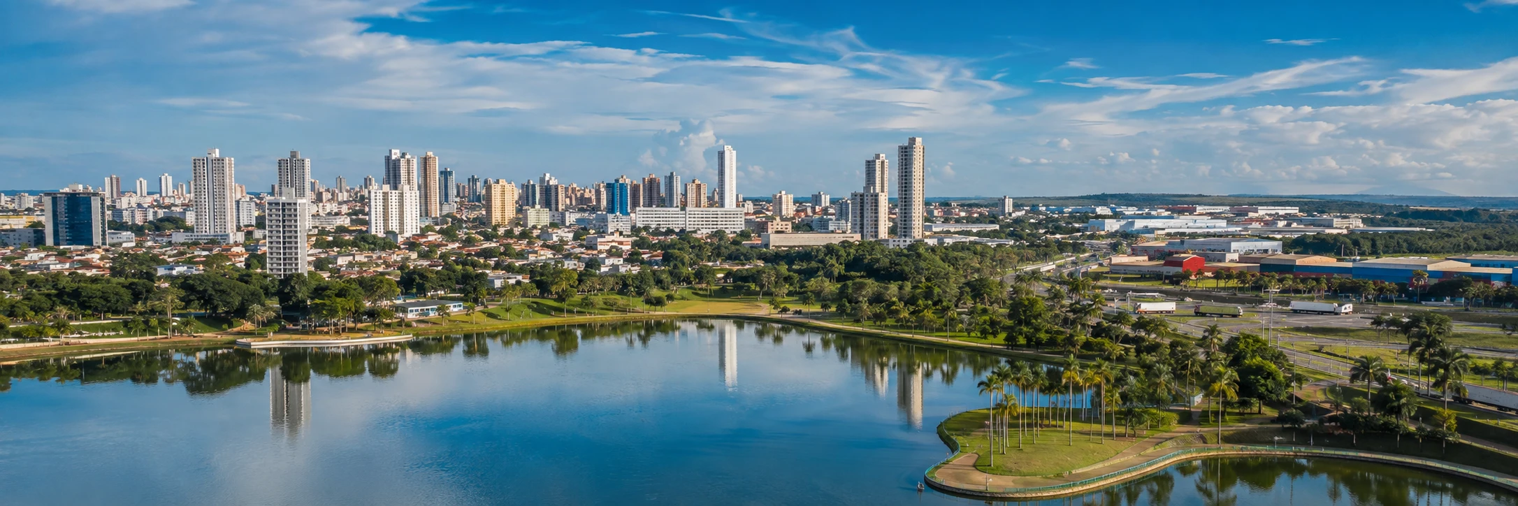 Panorama urbano de Jataí, Goiás