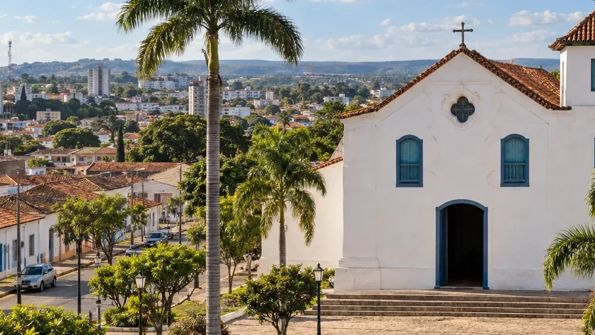 Panorama urbano de Luziânia, Goiás