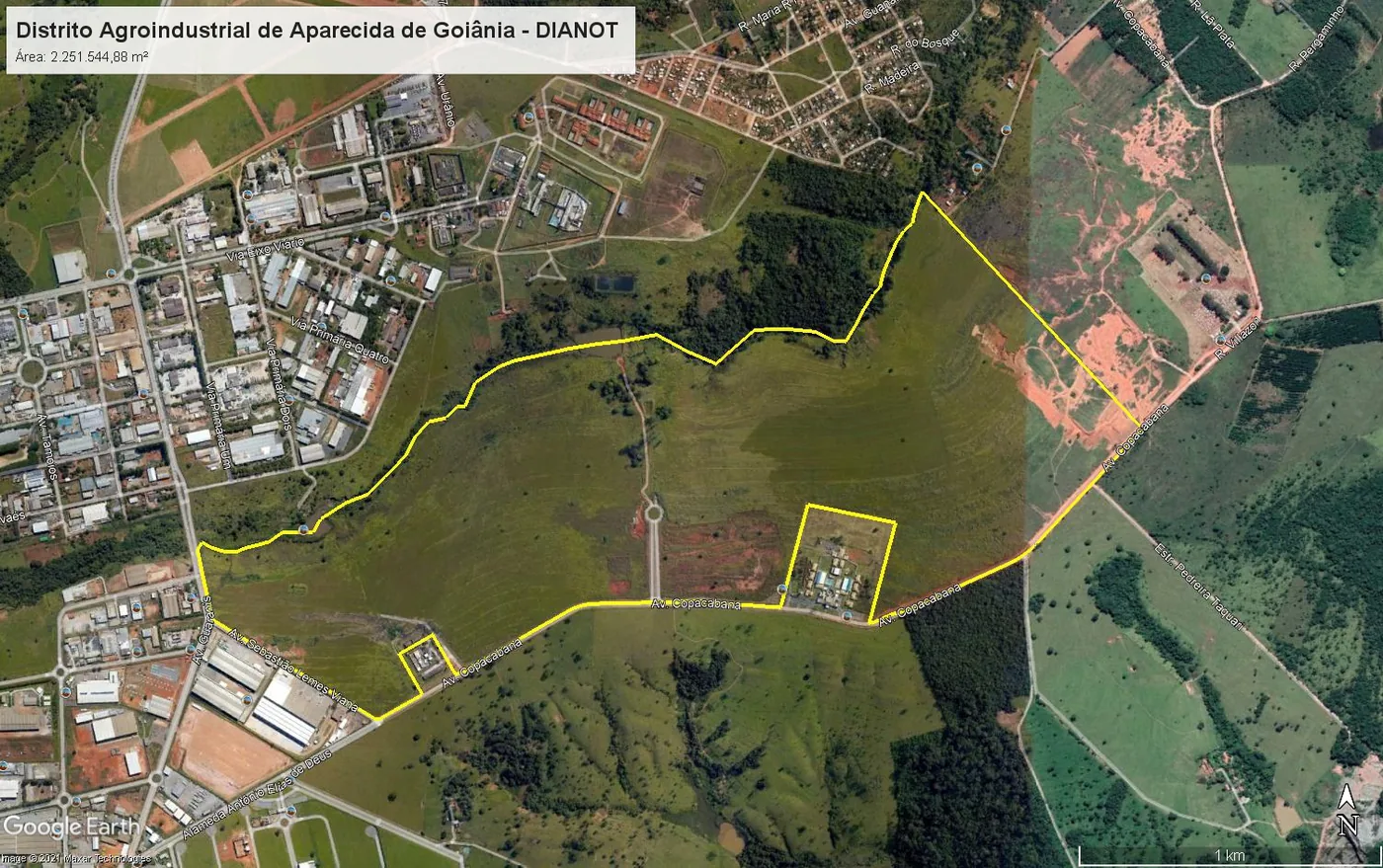 Distrito Agroindustrial Norberto Teixeira Dianot em Aparecida
