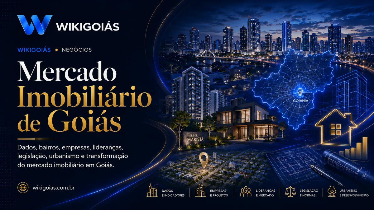 Mercado Imobiliário de Goiás: prédios, bairros, mapa do estado, urbanismo e desenvolvimento econômico