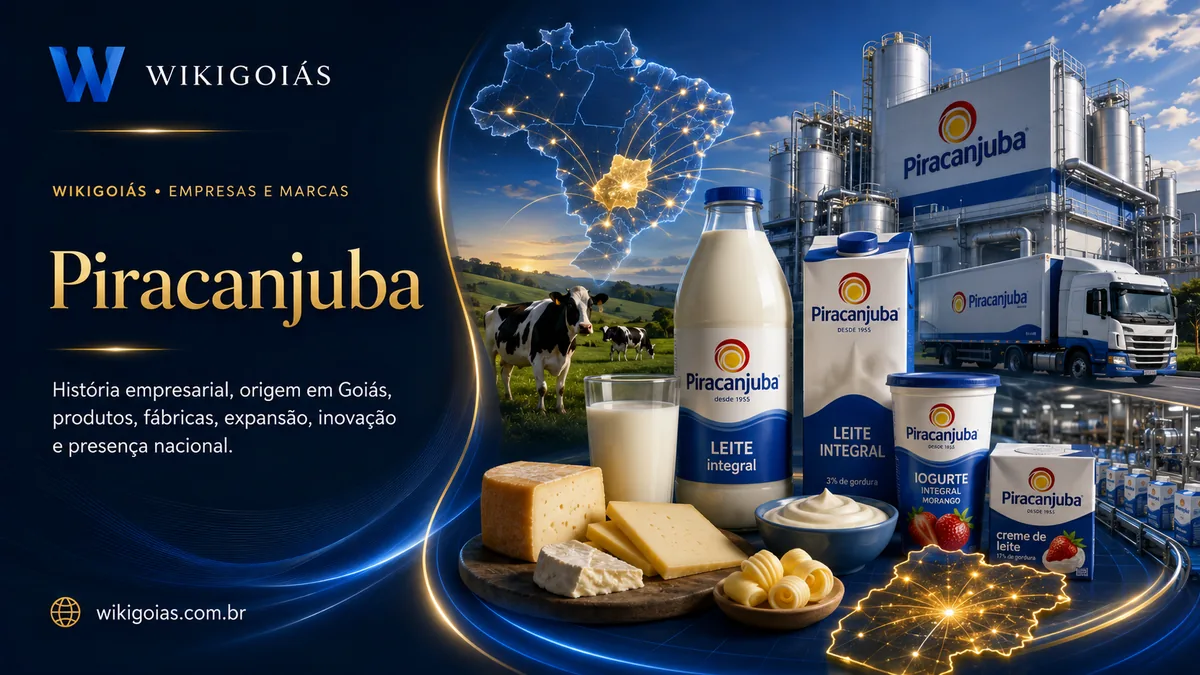 Piracanjuba: indústria de laticínios de origem goiana, produtos, fábrica e expansão nacional