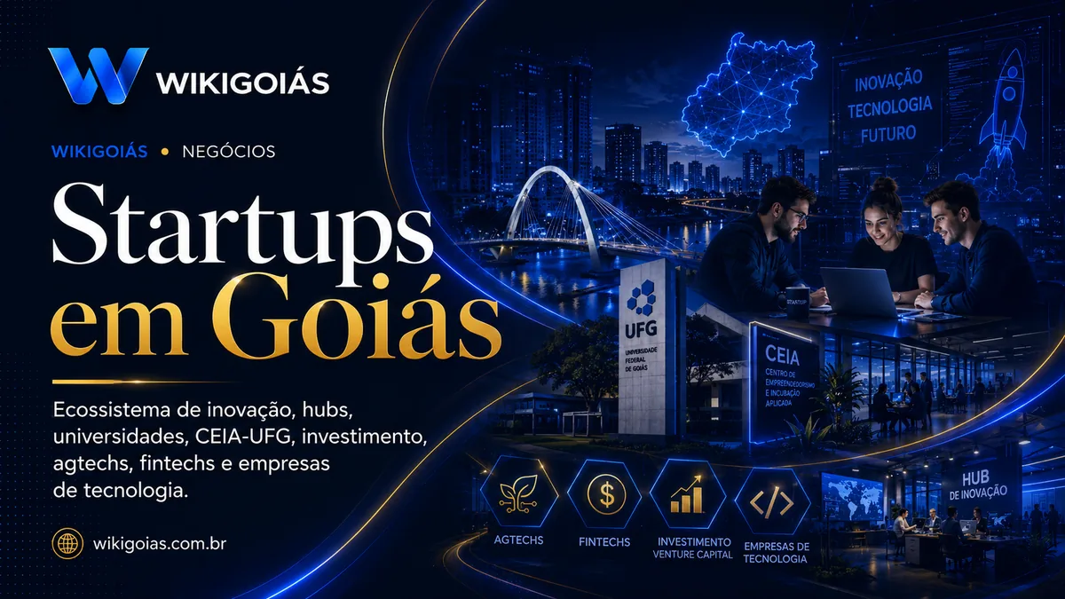 Startups em Goiás: inovação, tecnologia, CEIA-UFG, hubs e empreendedorismo