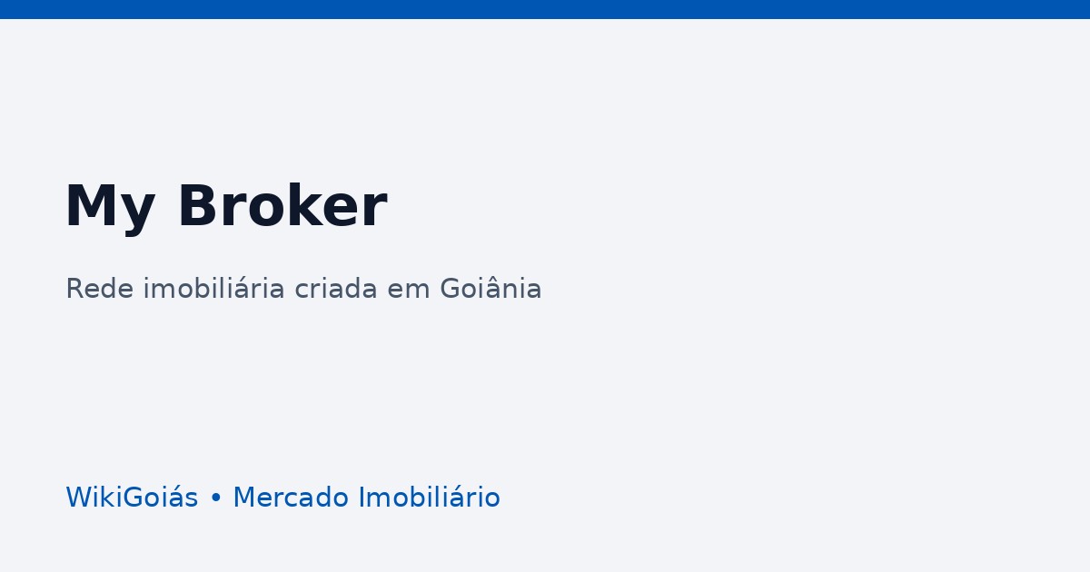 My Broker