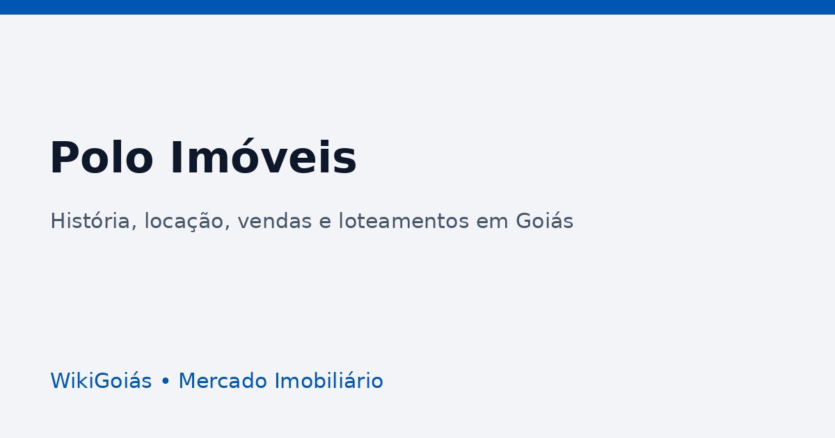 Polo Imóveis