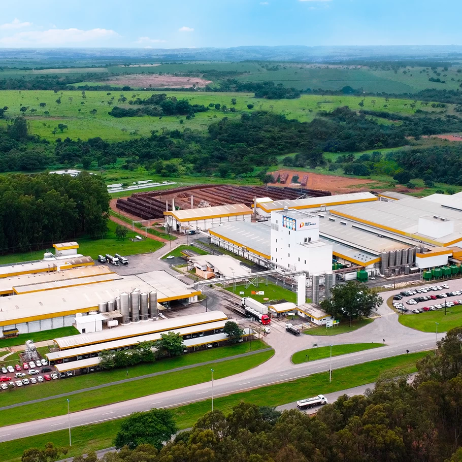 Unidade fabril da Piracanjuba em Bela Vista de Goiás