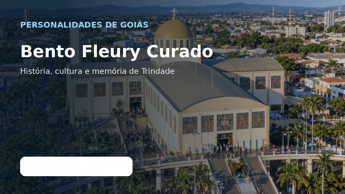 Arte editorial WikiGoiás — Bento Fleury Curado