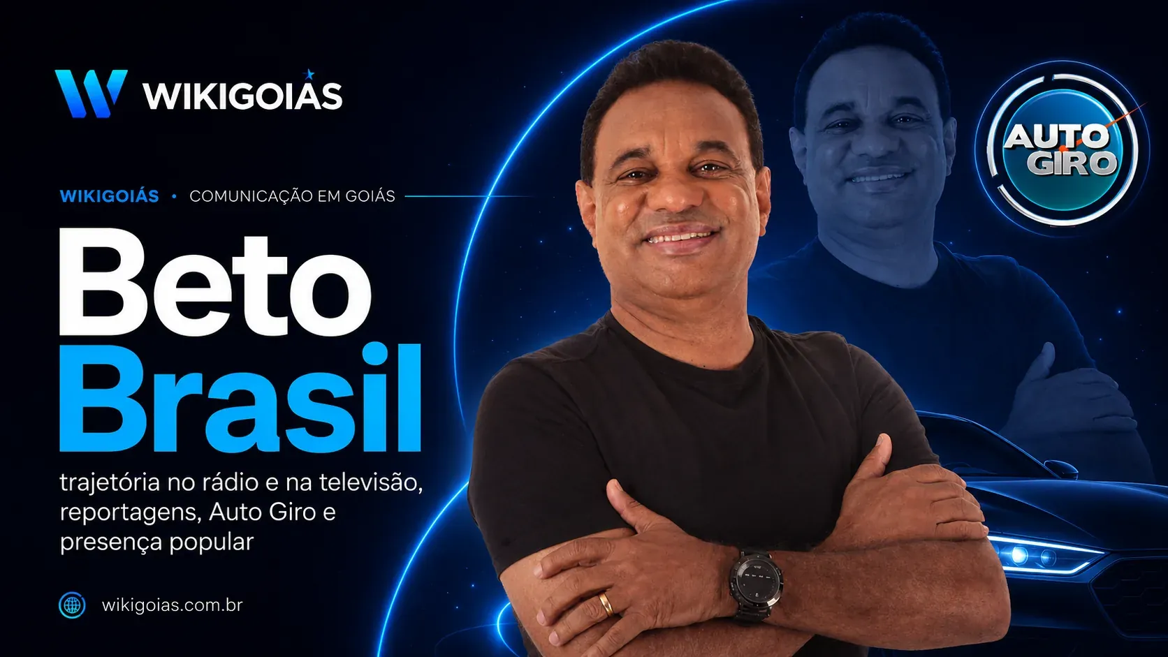 Beto Brasil — trajetória no WikiGoiás