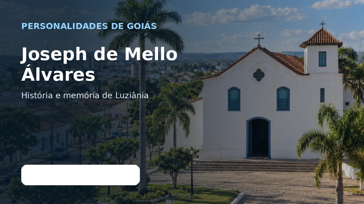 Arte editorial WikiGoiás — Joseph de Mello Álvares