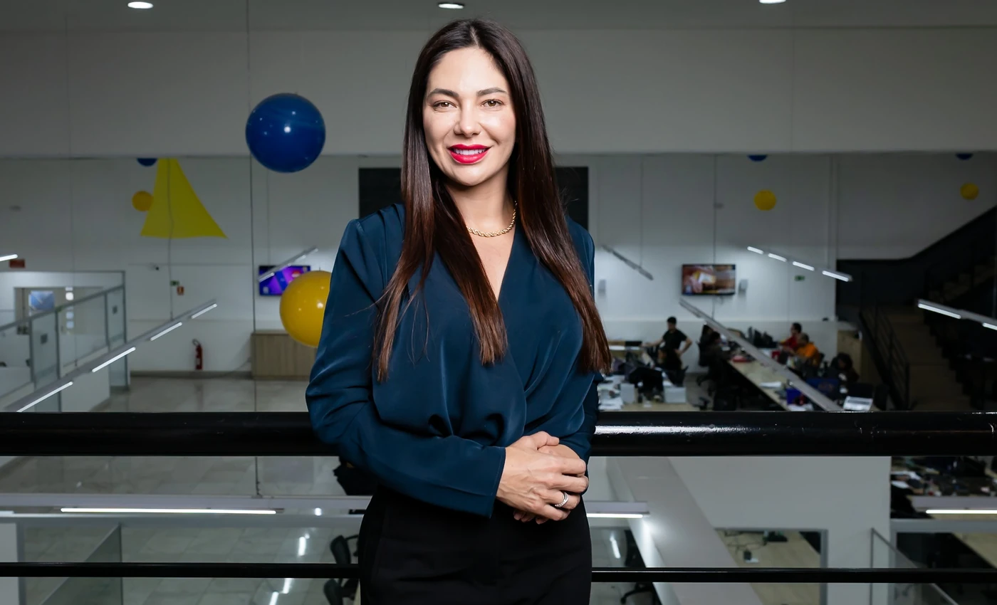 Ludmilla Guimarães na estrutura empresarial do Grupo Soma