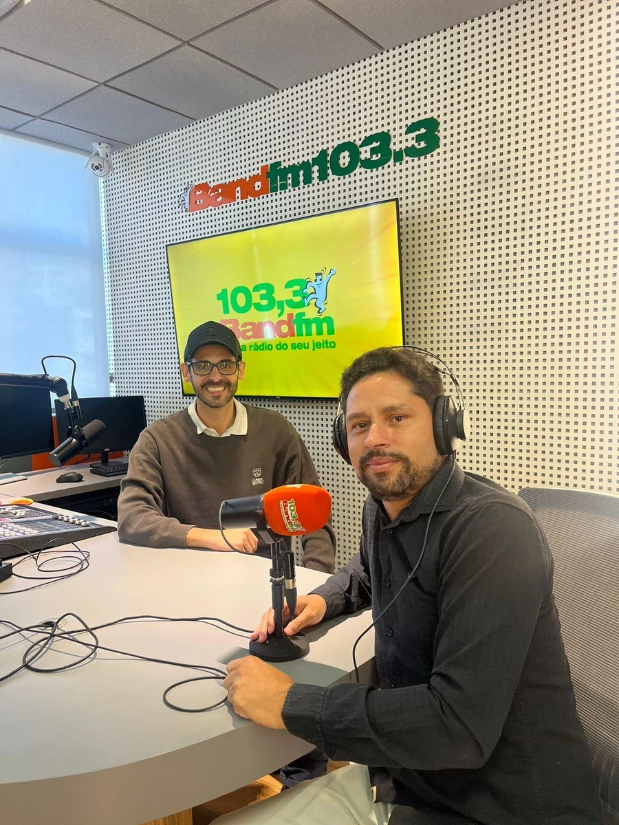 Sebastião Parreira em atividade profissional ligada à comunicação do agronegócio