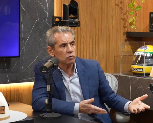Zé Garrote em entrevista para podcast
